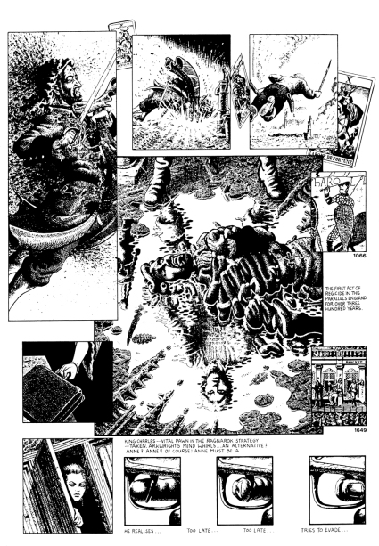 Page from The Adventures of Luther Arkwright